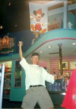 Tommy at Disney Store - 1990's